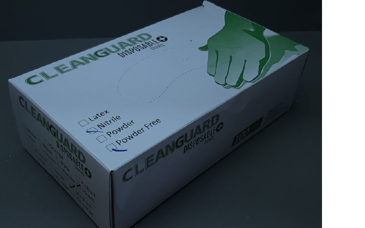 Medizinische Handschuhe aus Nitril, 100 Stück, Größe S