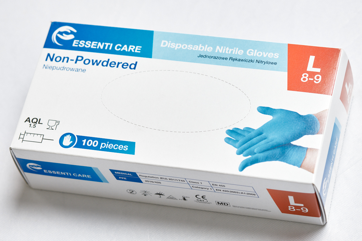 Medical nitrile gloves - 100 A0052-1
