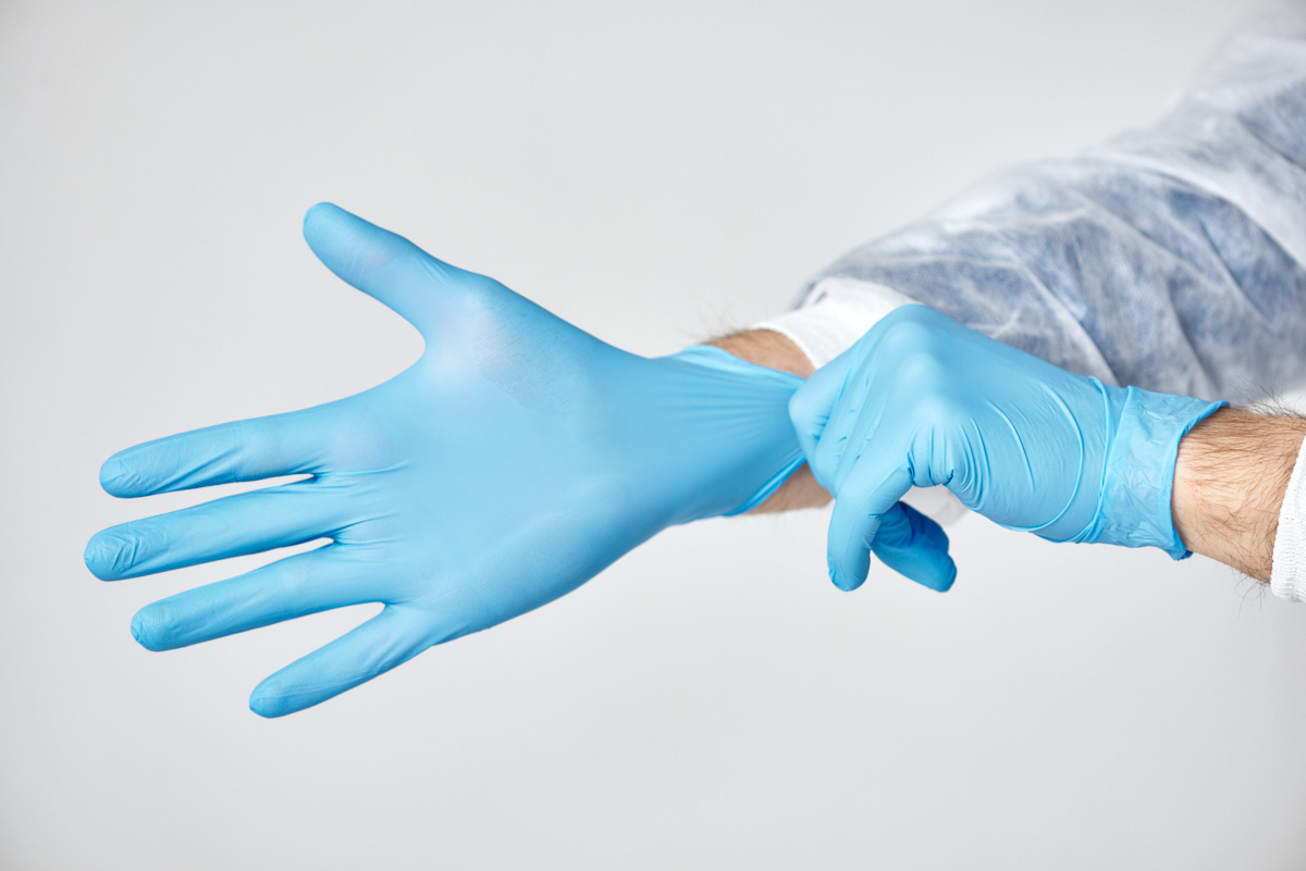 Medical nitrile gloves - 100 A0052-1