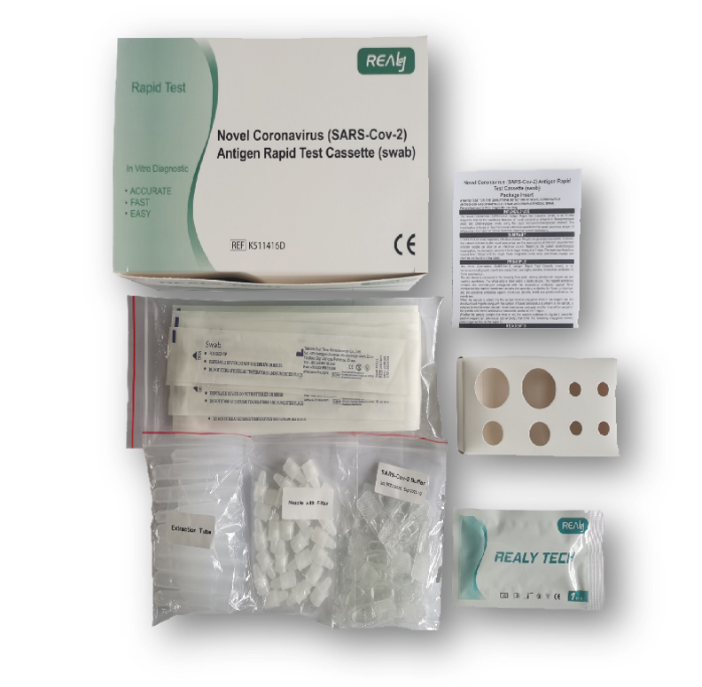 Antigen tests, international production